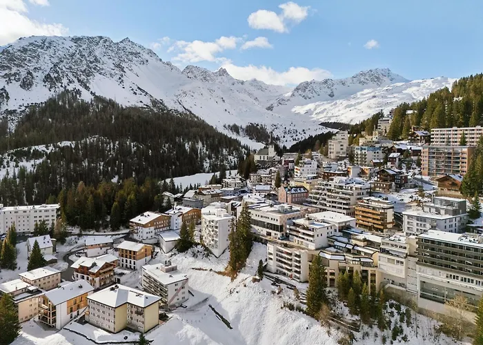 Daire Alpen I I I Modern I Parkplatz Arosa